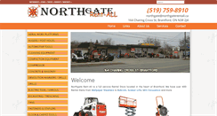 Desktop Screenshot of northgaterentall.ca